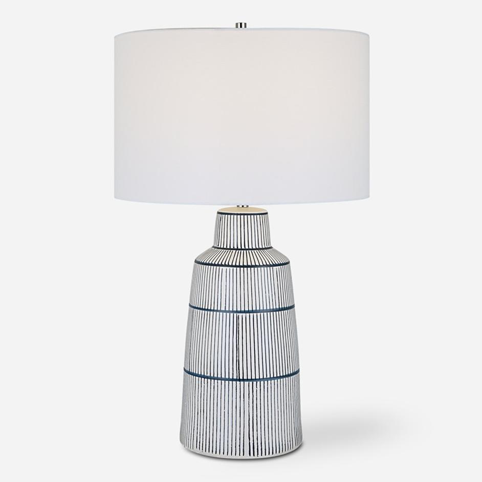 Breton Nautical Stripe Table Lamp by Uttermost
