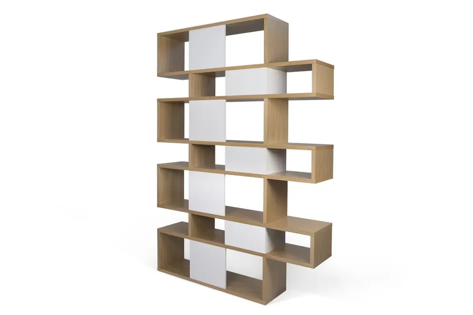 London Large Composition - Walnut/White by TEMA HOME