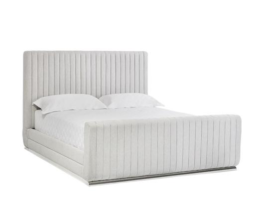 HYLAN BED - QUEEN - HEMINGWAY MARBLE FABRIC by Sunpan
