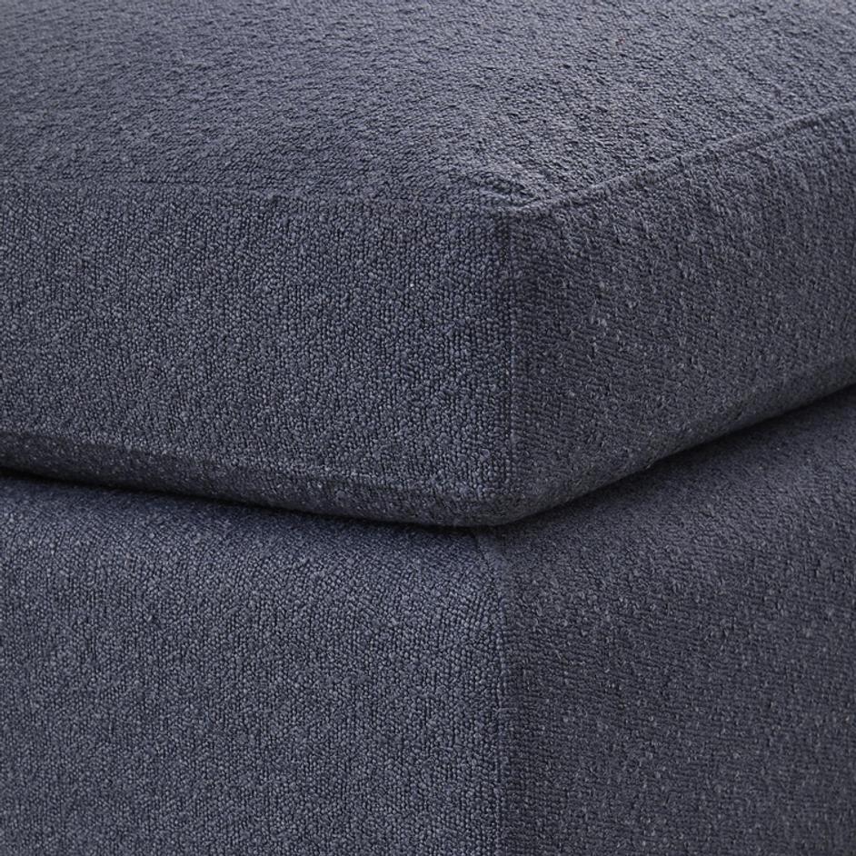 Audrey Upholstered Rectangle Ottoman Rise by Classic Home