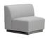 JACLYN MODULAR - ARMLESS CHAIR - EGYPT LIGHT GREY / DANNY MEDIUM GREY by Sunpan