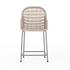 Bandera Outdoor Woven Counter Stool In Wht by FOUR HANDS