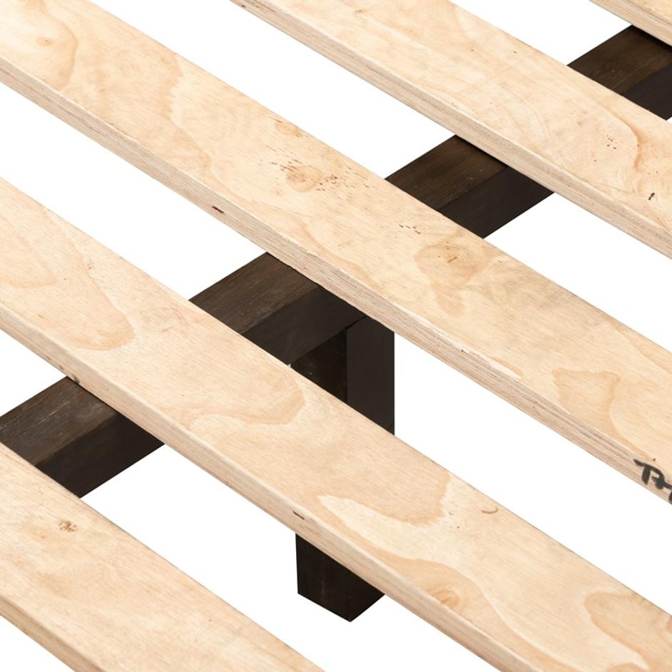 Leo King Bed in Rustic Grey by FOUR HANDS