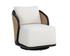 BORA SWIVEL ARMCHAIR - LOUIS CREAM by Sunpan