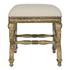 Karline Natural Linen Small Bench by Uttermost