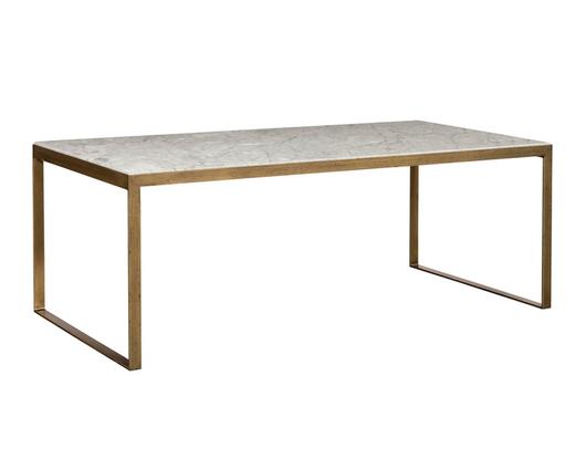 Evert Coffee Table - High - White by Sunpan