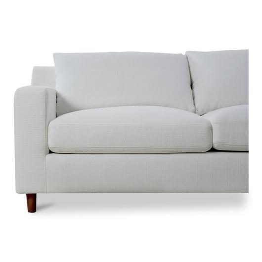 Hutton Right Sectional White by Moes Home