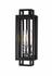 Titania 1 Light Wall Sconce in Black + Chrome Finish by Z-Lite