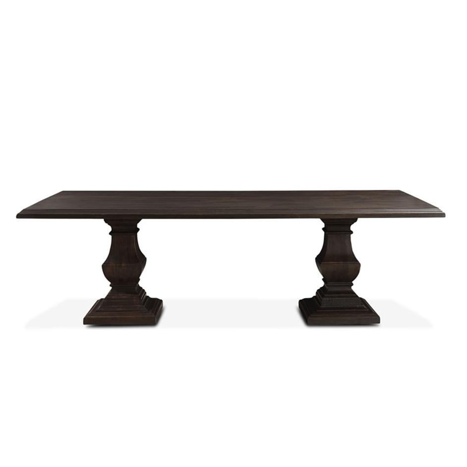 Nimes 84" Dining Table, Vintage Brown by Home Trends & Design
