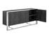 DALTON SIDEBOARD - STAINLESS STEEL - GREY by Sunpan
