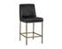 Leighland Counter Stool - Coal Black by Sunpan