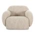 Hazel Lounge Chair Off White by Moes Home