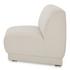 Fraser Wedge Slipper Chair Off White by Moes Home