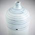 Whirlpool Vase in Blue and White by Cyan Design