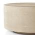 Crosby Round Coffee Table In Light Cream by FOUR HANDS