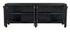 Weston Sideboard, Hand Rubbed Black with Light Brown Trim by Noir Furniture