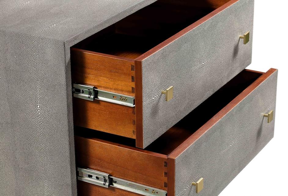 Pesce Shagreen Nightstand by tov furniture