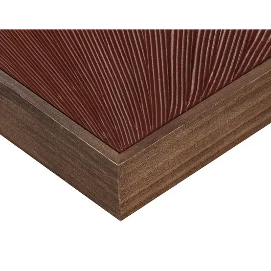 Flutter Framed Painting Maroon by Moes Home