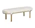 GWEN BENCH - NONO CREAM by Sunpan