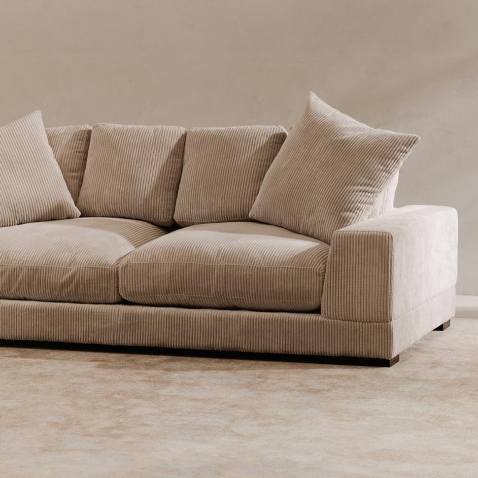 Plunge Sofa Cappuccino by Moes Home