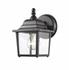 Waterdown 1 Light Outdoor Wall Light in Black Finish by Z-Lite