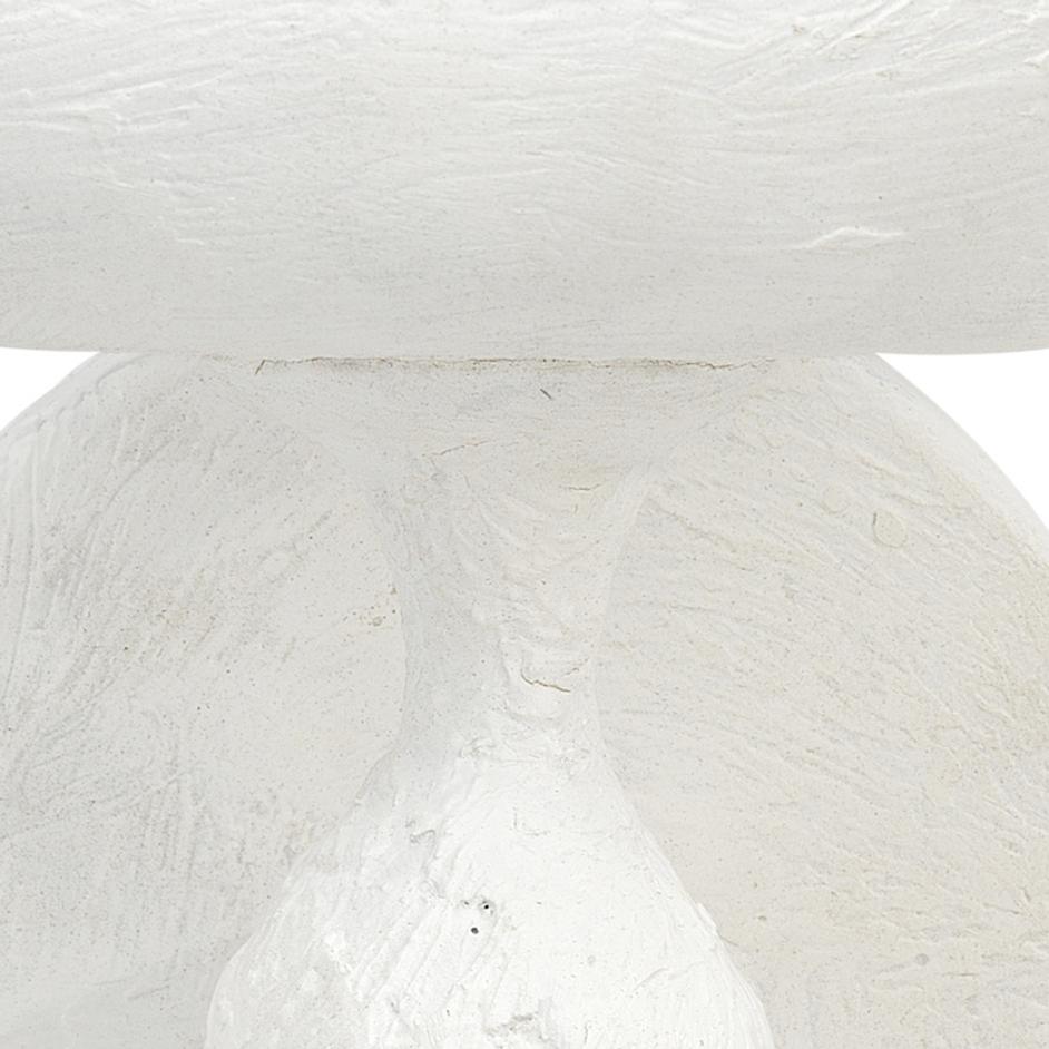 Concord Wall Sconce, White Plaster by Jamie Young