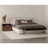 COLIN KING BED OATMEAL by Moes Home