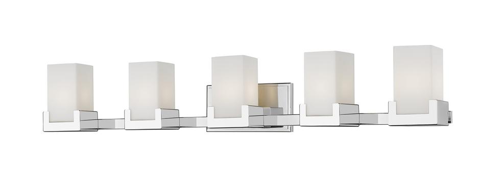 Peak 5 Light Vanity in Chrome  Finish by Z-Lite