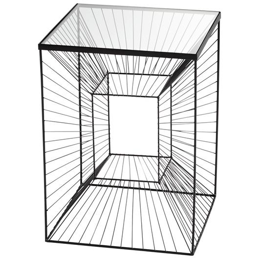 Enchantment Side Table in Graphite by Cyan Design