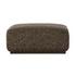 Sinclair Square Ottoman-36" In Ivan Granite-Sienna Brown by Four Hands