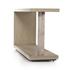 Darian Console Table In White Mahogany by FOUR HANDS
