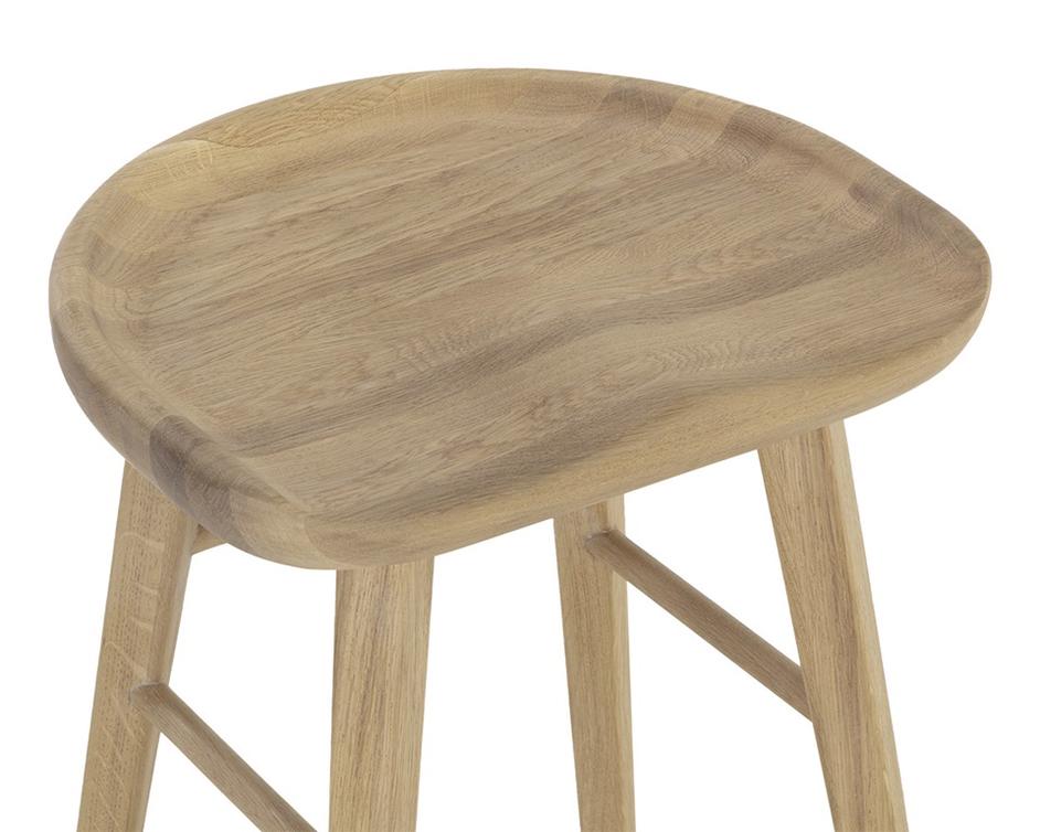 DOMINIC COUNTER STOOL - LIGHT OAK by Sunpan