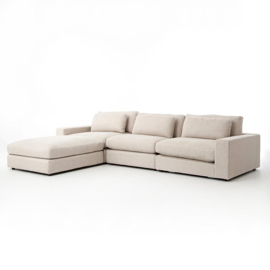 Bloor Sectional Raf in Essence Natural by FOUR HANDS