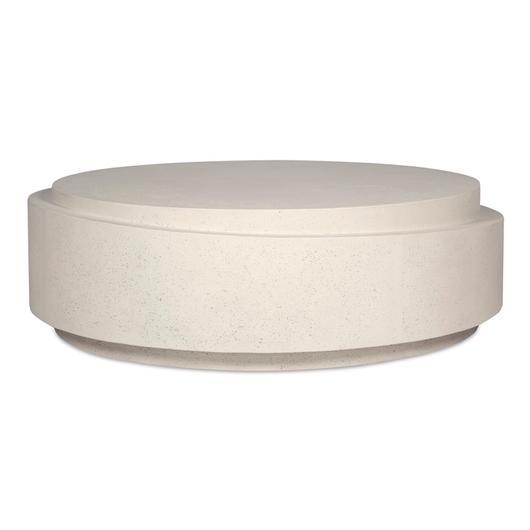 Cosmo Outdoor Coffee Table Off White by Moes Home