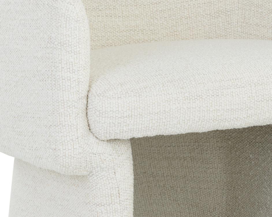 LAURYN LOUNGE CHAIR - MERINO PEARL by Sunpan