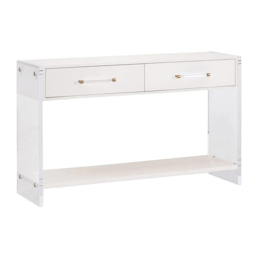 Sonia Shagreen Console Table by Essentials For Living