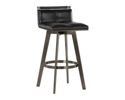 Arizona Swivel Barstool - Castillo Black by Sunpan