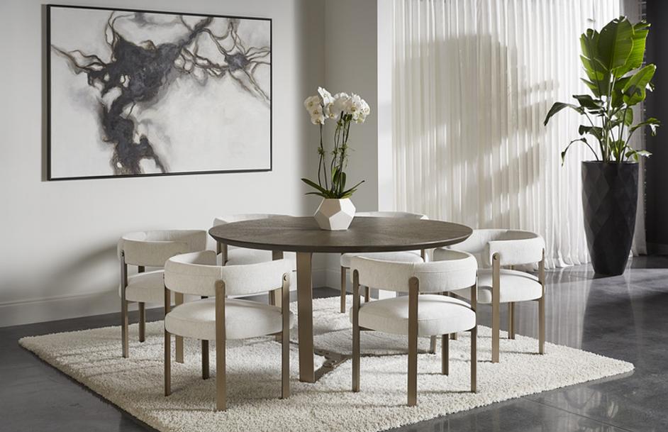 MAE DINING ARMCHAIR - ERNST SILVERSTONE by Sunpan