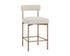 SENECA COUNTER STOOL - ANTIQUE BRASS - DANNY IVORY by Sunpan