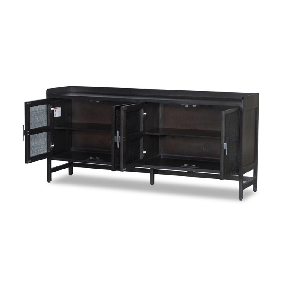 Caprice Sideboard - Black Wash Mango by Four Hands