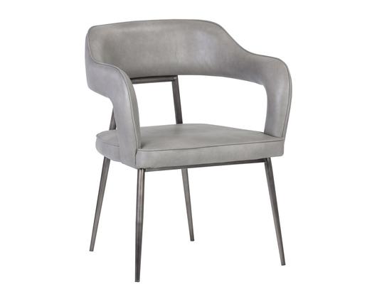 Kenny Dining Armchair - Bravo Metal by Sunpan