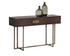 Jade Console Table - Antique Brass - Dark Mango by Sunpan
