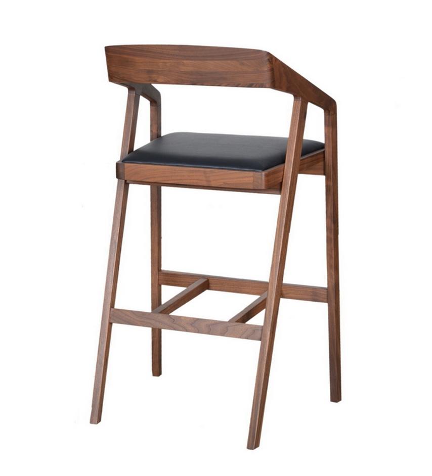 PADMA BARSTOOL BLACK by Moes Home