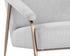 TUTTI LOUNGE CHAIR - SAN REMO WINTER CLOUD by Sunpan