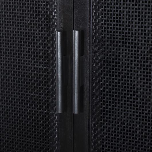 Caprice Tall Cabinet - Black Wash Mango by Four Hands