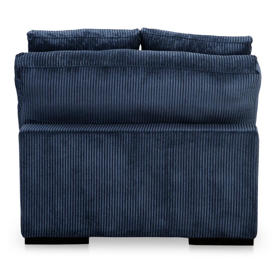 Plunge Slipper Chair Navy by Moes Home
