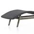 Portia Outdoor Chaise Lounge In Coal by FOUR HANDS