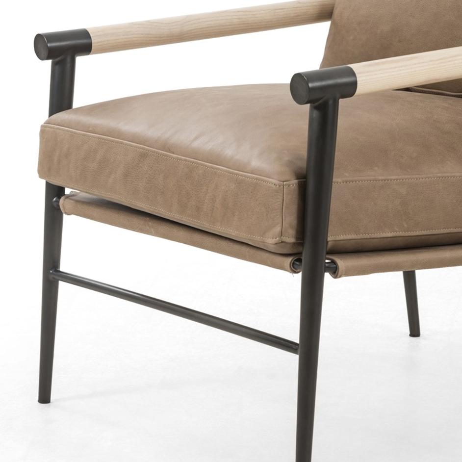 Rowen Chair In Palermo Drift by FOUR HANDS