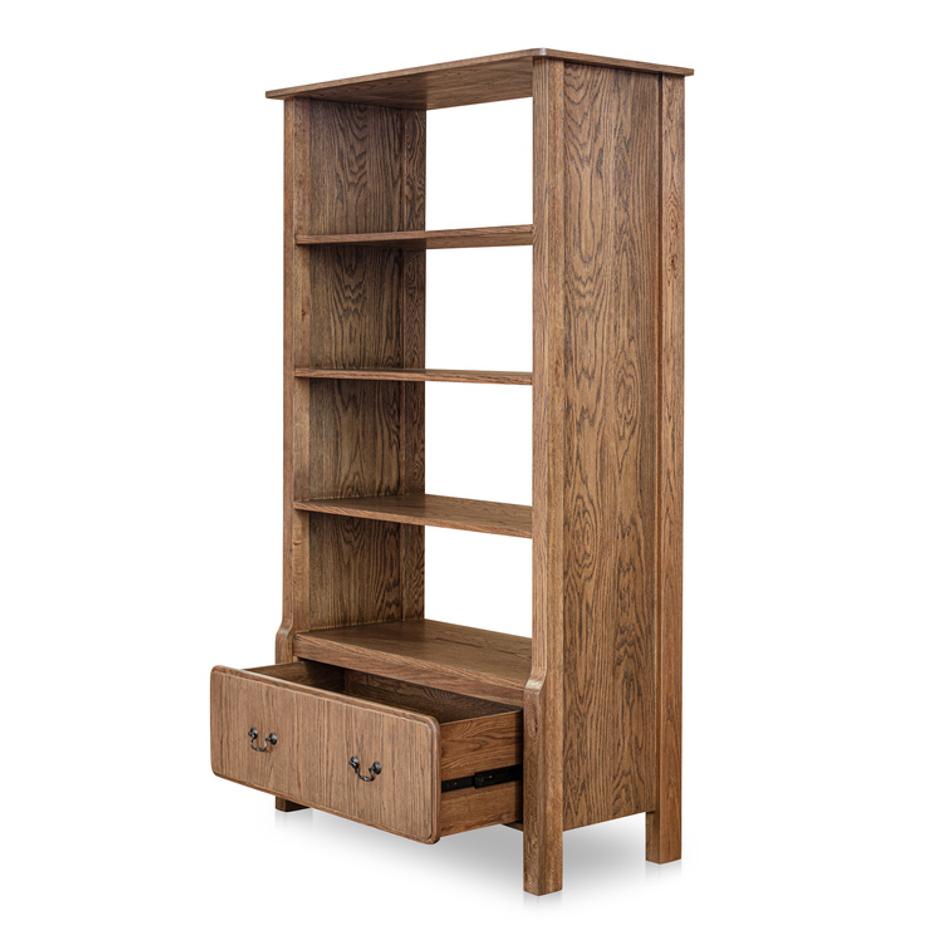 Caroline Bookcase Warm Brown by Moes Home