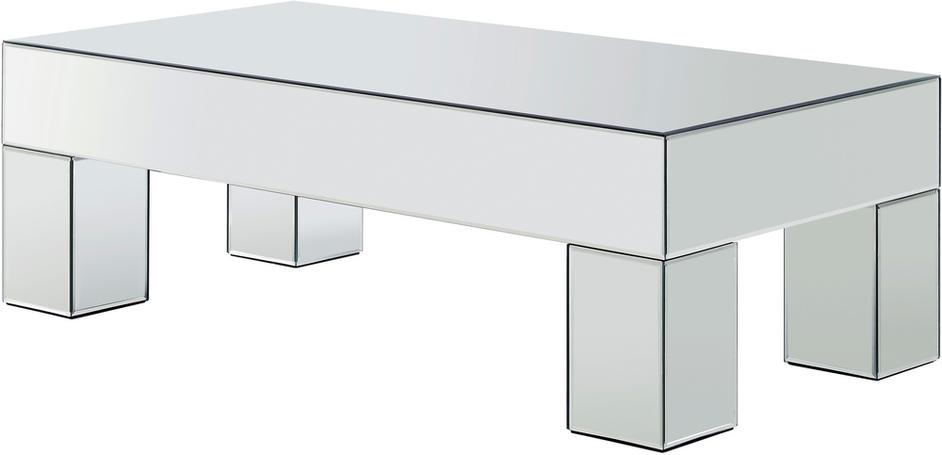 Kristi Coffee Table In Mirrored by Meridian Furniture